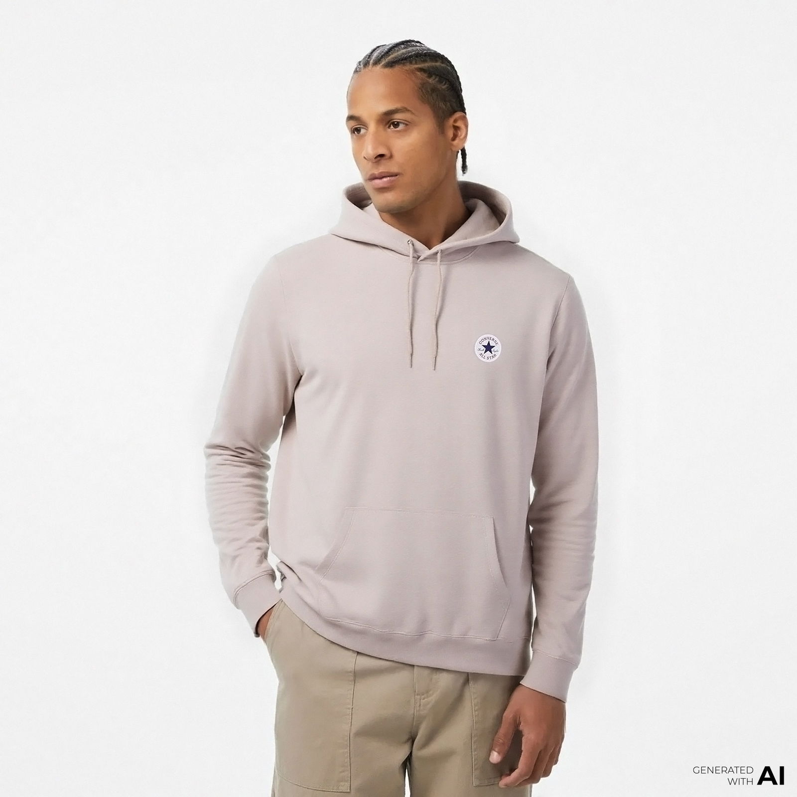 Converse Go To Unisex Siyah Günlük Sweatshirt