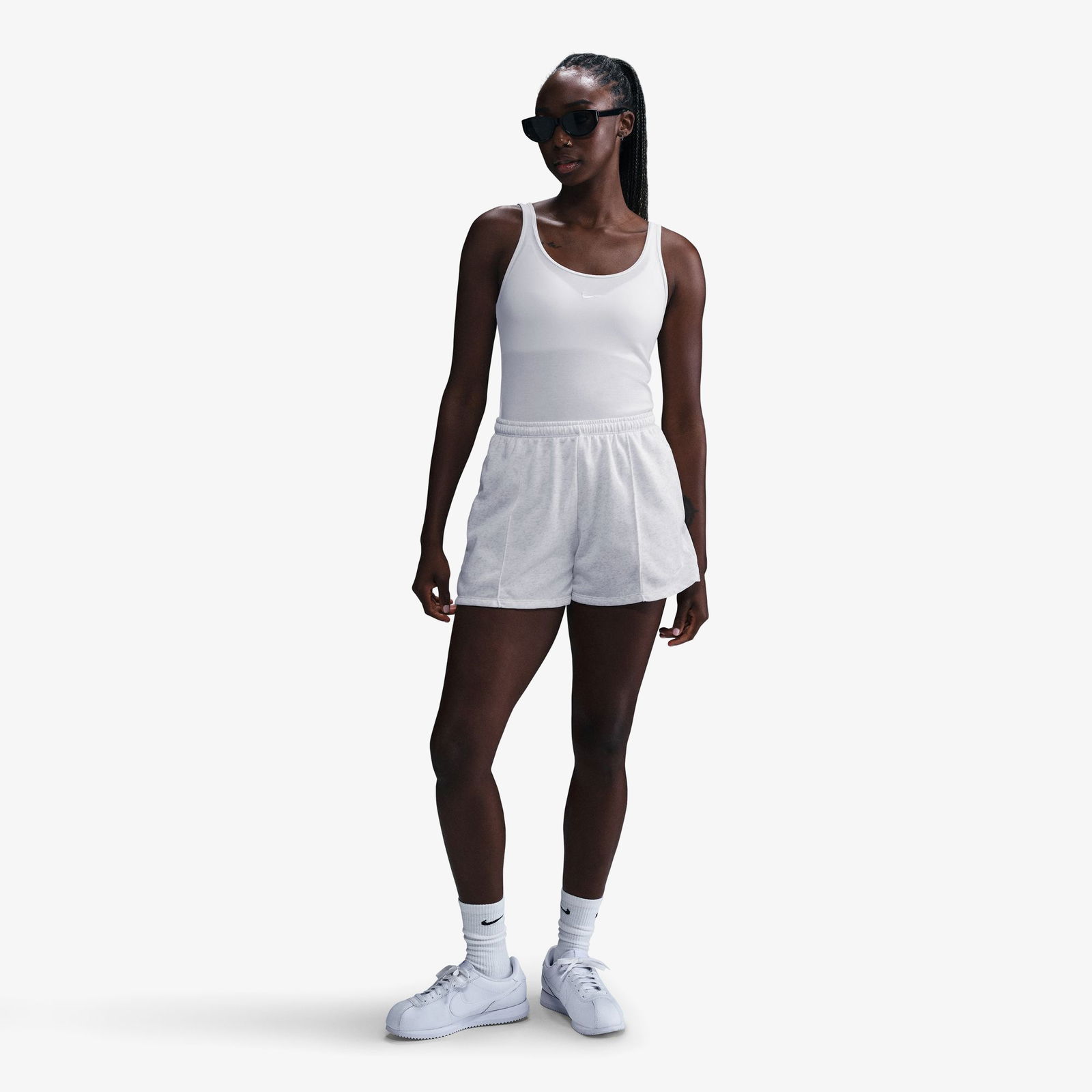 Nike Sportswear Chill Terry Kadın Gri Şort