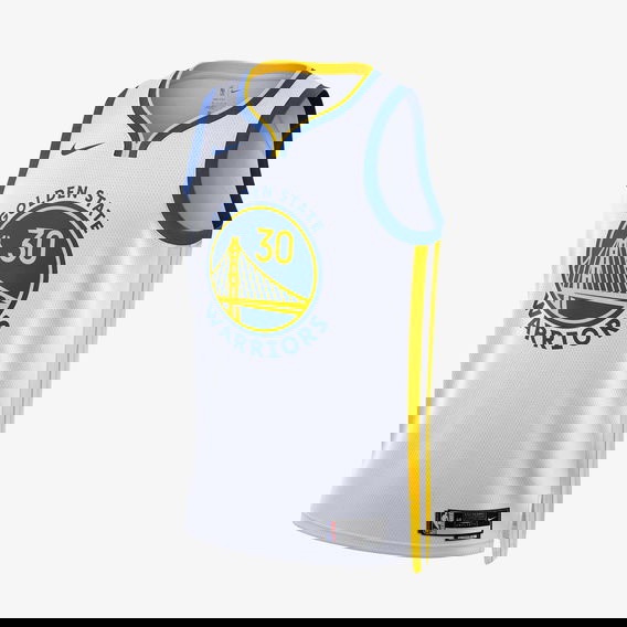 Nike Golden State Warriors Association Edition 2022/23 NBA Erkek Beyaz Basketbol Forması