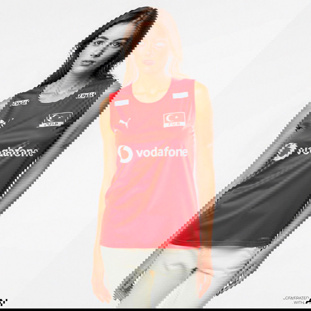 Puma Türkiye Voleybol Kadın Kırmızı Milli Takım Forması