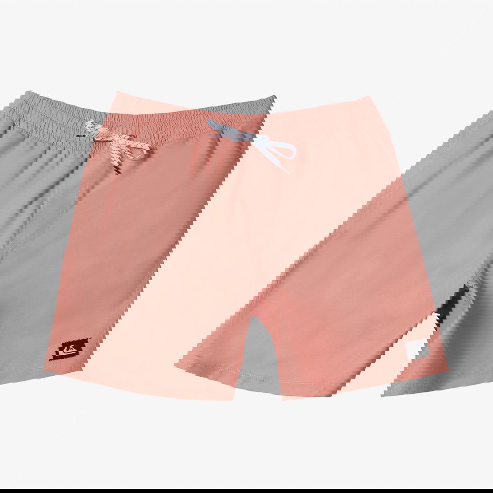 Quiksilver Everyday Solid 15 Erkek Pembe Mayo