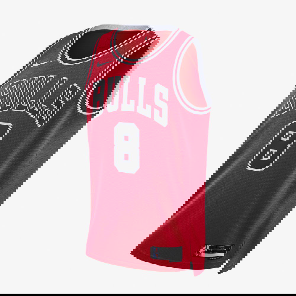 Nike Chicago Bulls Dri-Fit Swingman NBA Erkek Kırmızı Basketbol Forması