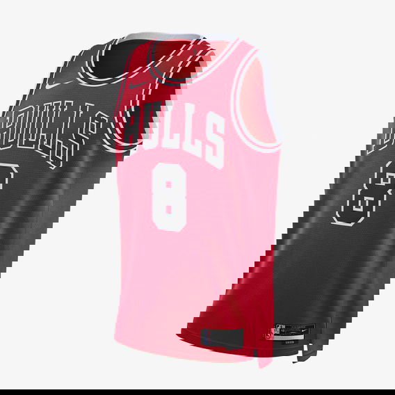 Nike Chicago Bulls Dri-Fit Swingman NBA Erkek Kırmızı Basketbol Forması