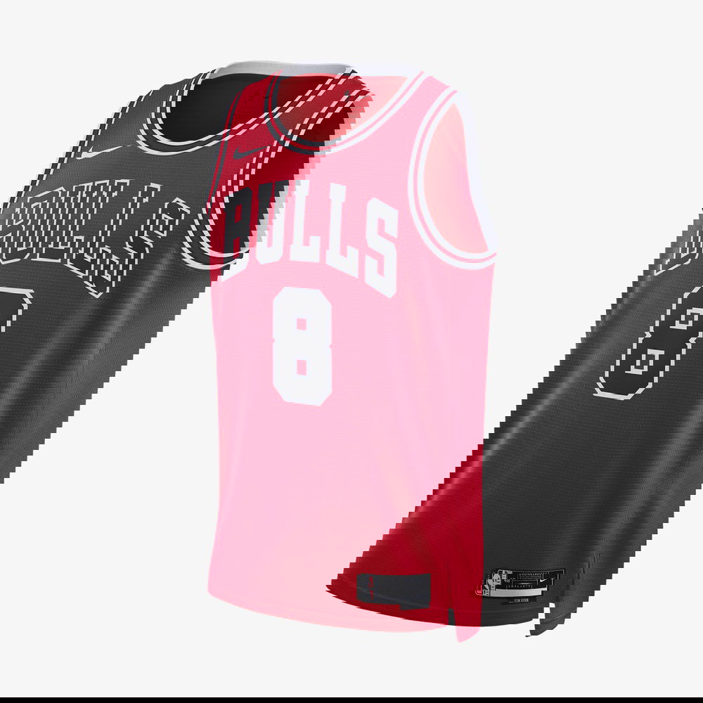 Nike Chicago Bulls Dri-Fit Swingman NBA Erkek Kırmızı Basketbol Forması