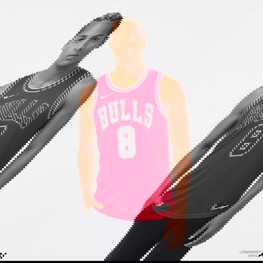 Nike Chicago Bulls Dri-Fit Swingman NBA Erkek Kırmızı Basketbol Forması