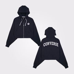 Converse Kadın Baskılı Gri Eşofman Üstü