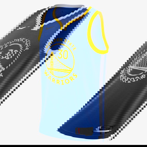 Nike Golden State Warriors Icon Edition 2022/23 Erkek Mavi Basketbol Forması