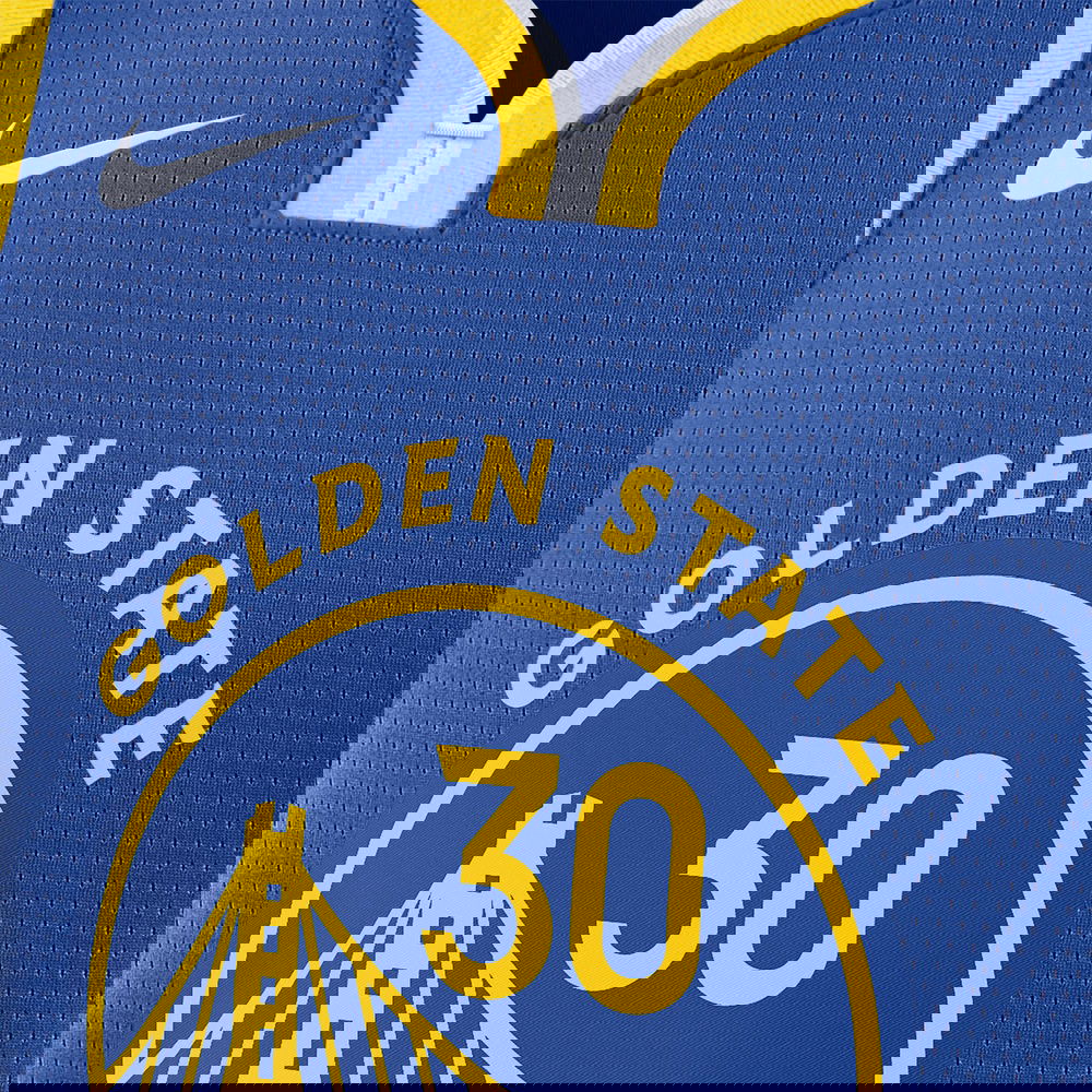 Nike Golden State Warriors Icon Edition 2022/23 Erkek Mavi Basketbol Forması
