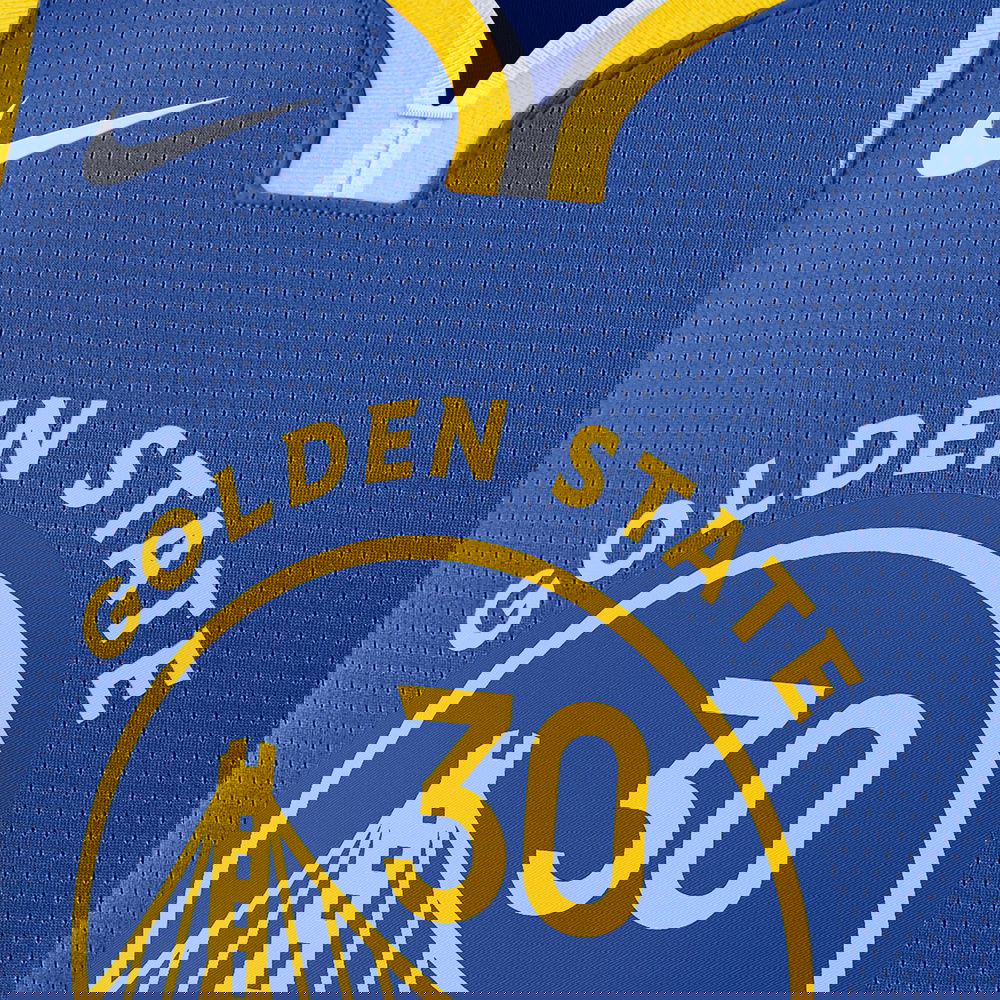 Nike Golden State Warriors Icon Edition 2022/23 Erkek Mavi Basketbol Forması