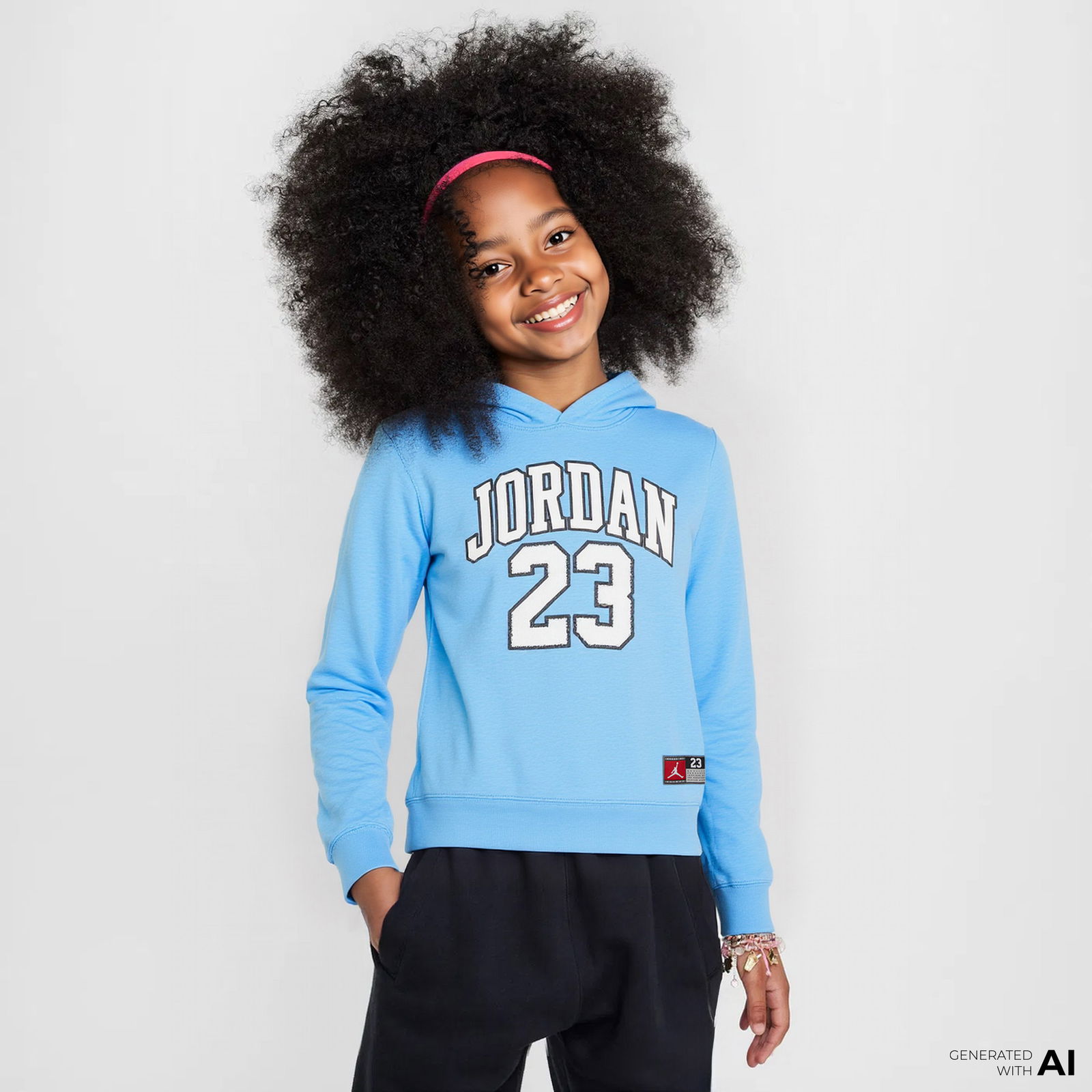 Jordan Pullover Çocuk Kırmızı Sweatshirt