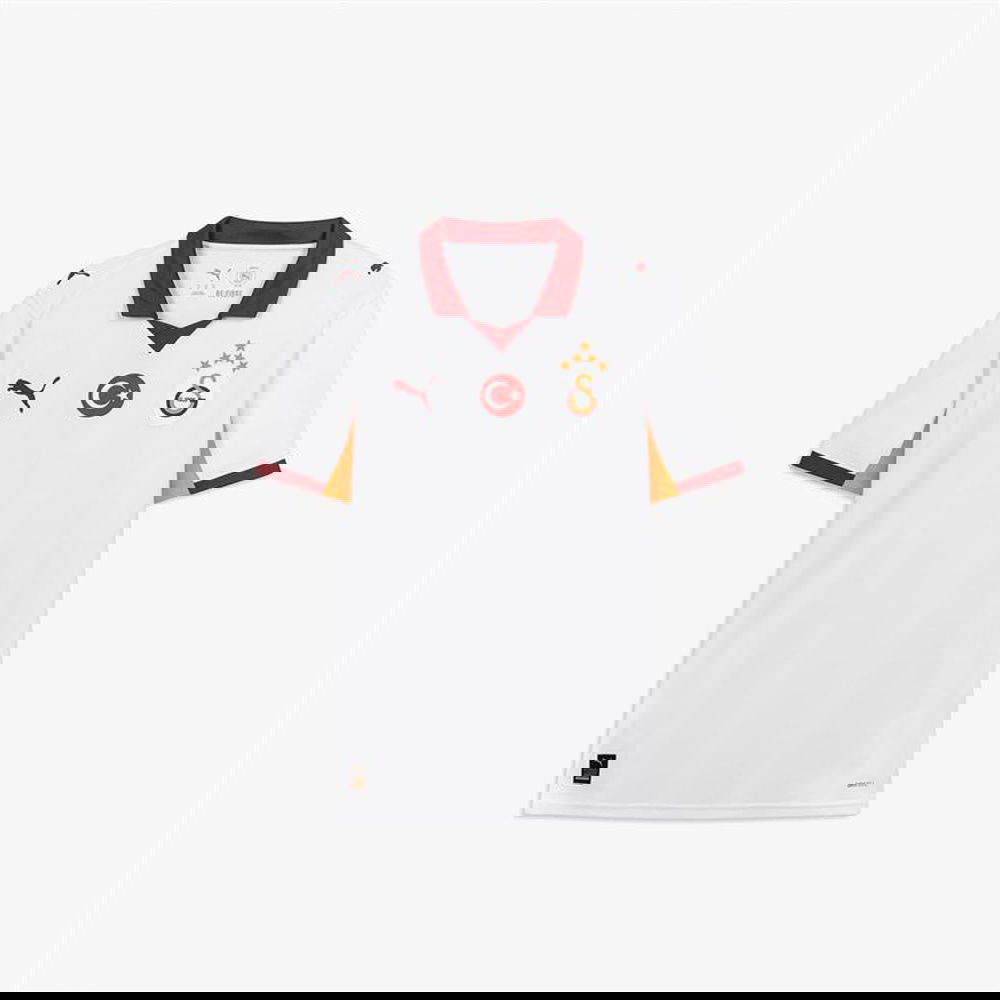 Puma Galatasaray S.K. 25-26  Çocuk Beyaz Deplasman Futbol Forması