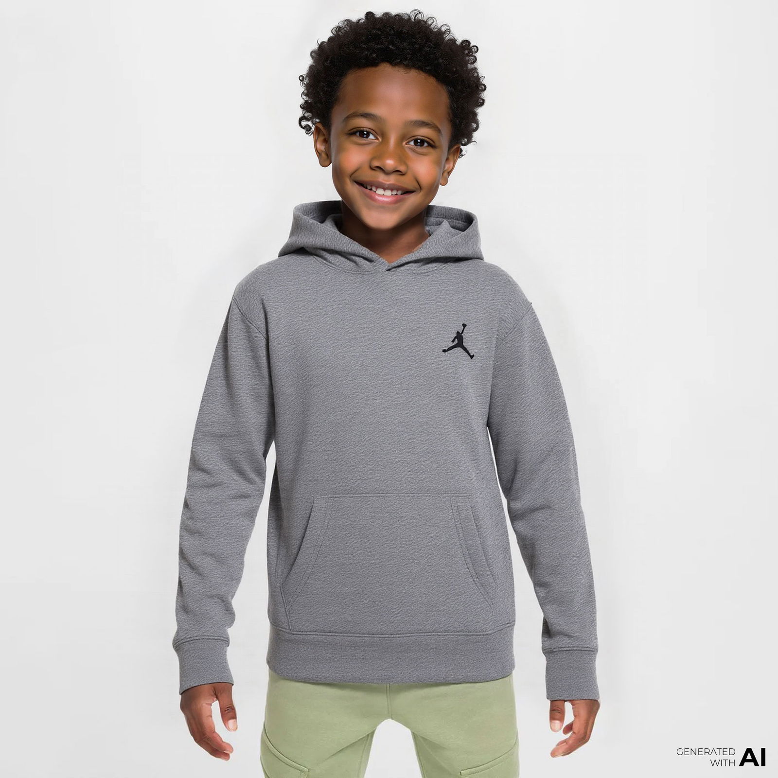 Jordan Essentials Çocuk Siyah Günlük Sweatshirt