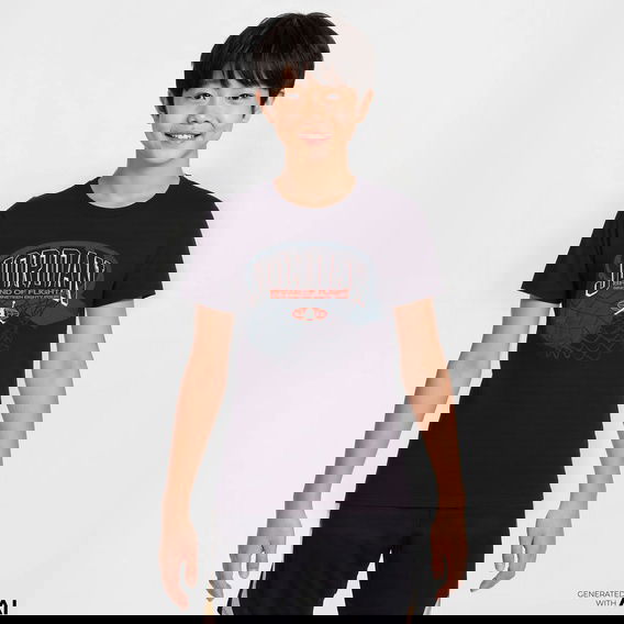 Jordan Jdb Hoop Up Ss Çocuk Siyah T-Shirt