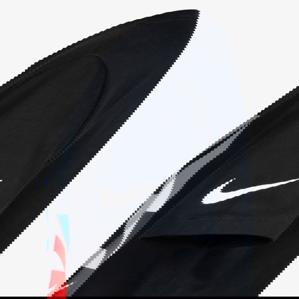 Jordan Rwb Gradient Box Logo Çocuk Siyah T-Shirt
