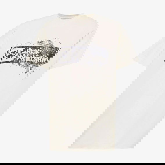 Jack Wolfskin Brand Erkek Krem T-Shirt