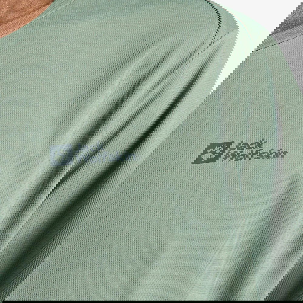 Jack Wolfskin Delgami Erkek Yeşil T-Shirt