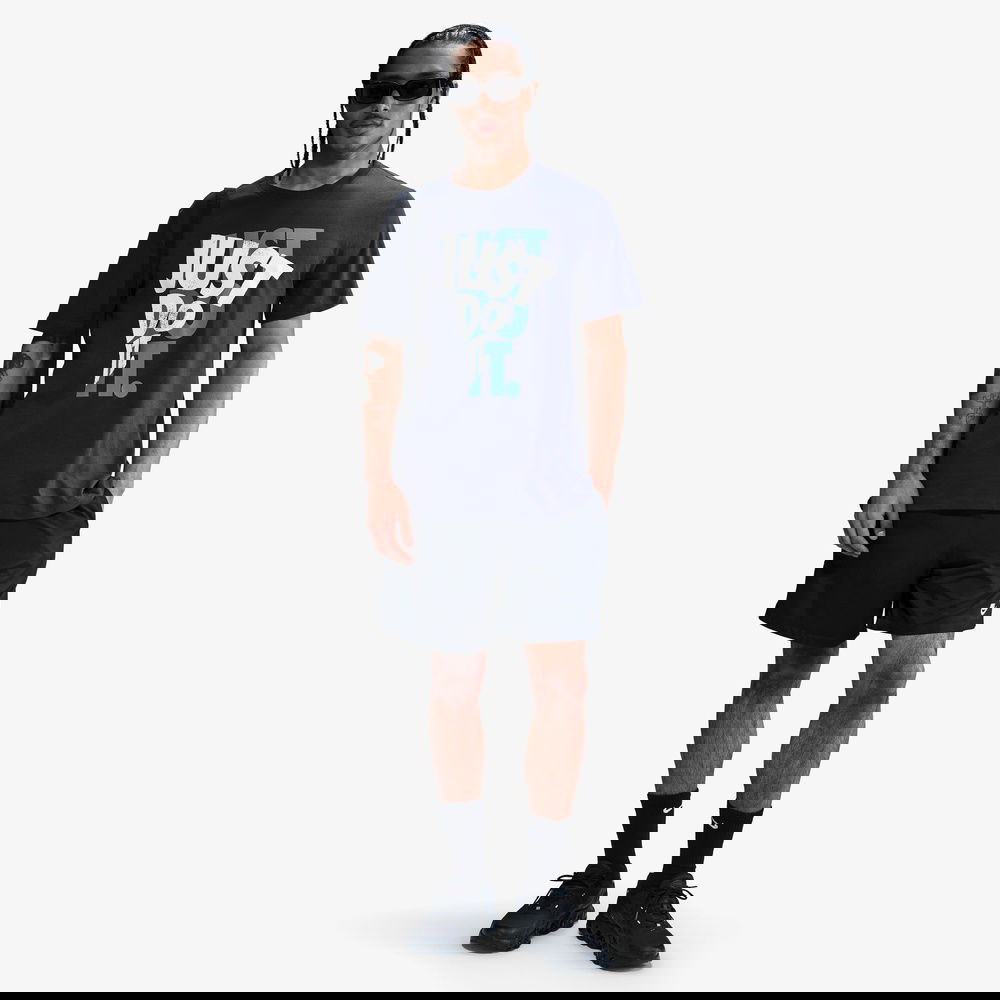 Nike Just Do It Erkek Lacivert T-Shirt