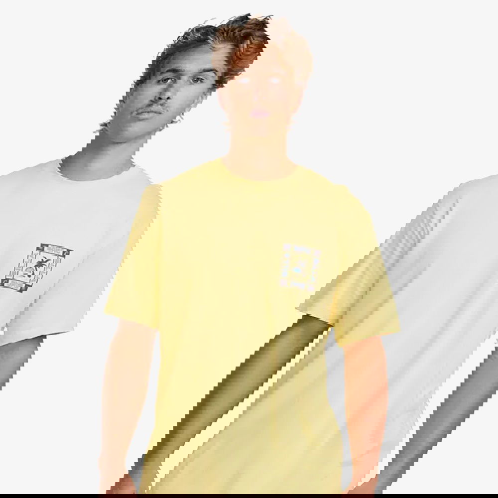 Billabong Window Premium Erkek Sarı T-Shirt