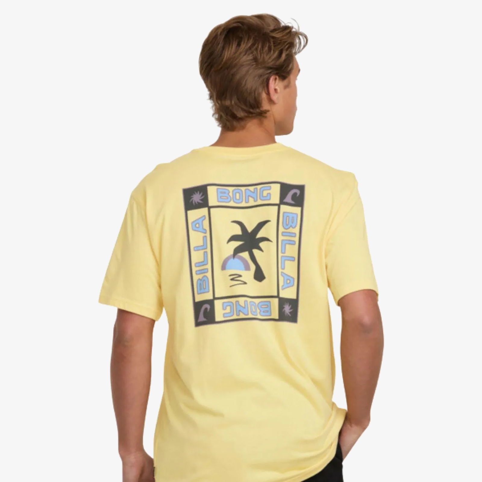 Billabong Window Premium Erkek Sarı T-Shirt
