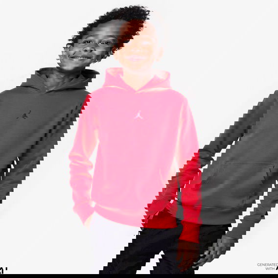 Jordan Sport Crossover Çocuk Kırmızı Günlük Sweatshirt